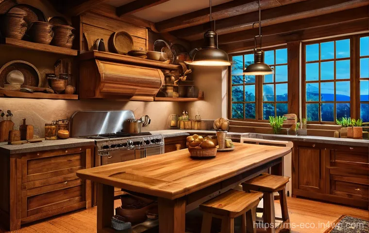 자연에서 영감을 받은 주방 도구 디자인 - Here are three detailed image prompts in English, based on the provided text: 자연에서 영감을 받은 주방 도구 디자인 - Here are three detailed image prompts in English, based on the provided text: